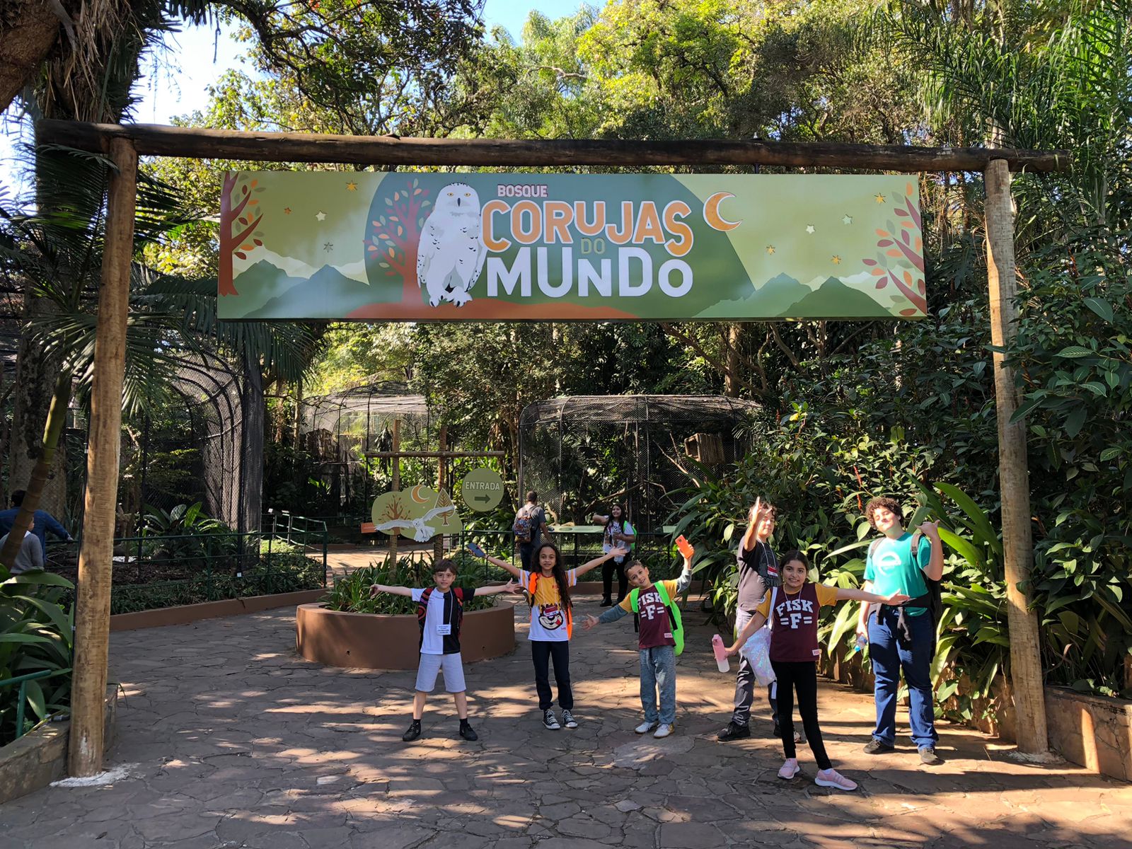 Fisk Cachoeira Paulista/SP: Alunos da Fisk Cachoeira Paulista Exploraram o Zoológico de São Paulo